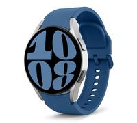 MoKo Correa Deportiva Compatible con Samsung Galaxy Watch 7 FE 6 5 4 40mm 44mm/Watch 4 6 Classic 42mm 46mm 43mm 47mm/5 Pro 45mm, 20mm Pulsera de Silicona Suave para Hombre Mujer, Azul Oscuro