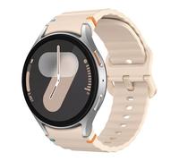MoKo Correa Deportiva Compatible con Samsung Galaxy Watch 7 FE 6 5 4 40mm 44mm/Watch 6 Classic 43mm 47mm/4 Classic 42mm 46mm/5 Pro 45mm, Pulsera de Silicona Suave para Mujer Hombre, Rosa