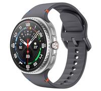 MoKo Correa Deportiva Compatible con Samsung Galaxy Watch 9/8/8 Classic | Costuras de Colores, Silicona Suave, Impermeable y Transpirable, para Watch 9/8 40mm/44mm/8 Classic 46mm, para Hombre Mujer