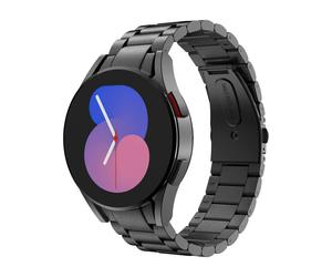 MoKo - Correa deportiva de acero inoxidable de metal para Samsung Galaxy Watch 6, 5 y 4 (40 mm, 44 mm), Galaxy Watch 5 Pro (45 mm), Galaxy Watch