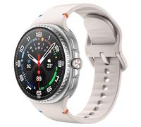 MoKo Correa Deportiva para Samsung Galaxy Watch 8 40mm 44mm/Galaxy Watch 8 Classic 46mm, Pulsera de Silicona Suave de Recambio para Hombre Mujer, S/M, Estrella Oro