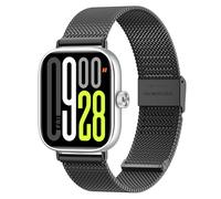 MoKo Correa Metálica Compatible con Redmi Watch 6/5/4/Xiaomi Smart Band 9 Pro/8 Pro, Correa de Repuesto de Malla de Acero Inoxidable con Cierre Ajustable para Hombre Mujer