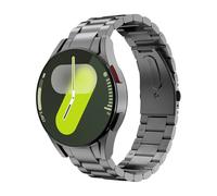 MoKo Correa Metálica para Samsung Galaxy Watch 7/6/5/4/FE 40mm/44mm | Correa de Acero Inoxidable Sin Huecos para Watch 6 Classic 47mm 43mm/4 Classic 46mm 42mm/5 Pro 45mm, para Hombre y Mujer