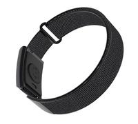 MoKo Correa para Bíceps para Amazfit Helio Strap, 22mm Brazalete de Nylon de Repuesto, Banda Deportiva Ajustable para el Brazo, Negro fantasma