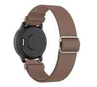 MoKo Correas de Reloj de Nylon Elástico Compatible con Garmin Venu 2S/Venu 3S/Vivoactive 4S/Vivomove 3S/Forerunner 255S/255S Music/Forerunner 265S, 18mm Correa Elástica Ajustable, Rosa