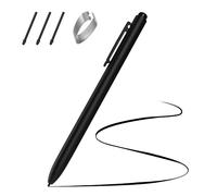 MoKo EMR Lápiz Óptico, Lápiz Digitales para Remarkable 2&1/Scribe/Galaxy Tab&Book/Wacom/BOOX, Lápiz Táctil con Borrador para EMR Dispositivos, Rechazo de Palma y Detección de Inclinación, Negro