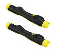 MoKo Entrenador de Agarre de Golf, 2 Paquete Ayudas para Entrenamiento de Golf para Posición Correcta de Manos, Herramienta de Prácticas para Mejorar Fuerza de Agarre y Habilidad de Swing, Amarillo