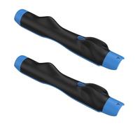 MoKo Entrenador de Agarre de Golf, 2 Paquete Ayudas para Entrenamiento de Golf para Posición Correcta de Manos, Herramienta de Prácticas para Mejorar Fuerza de Agarre y Habilidad de Swing, Azul
