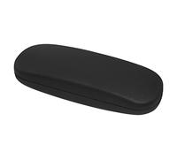 MoKo Estuche de Gafas Rígido de PU, Funda Protectora para Gafas Universal Anti-arañazos, Caja para Gafas Portátil para Hombre Mujer, Organizador para Gafas de Lectura Gafas Ópticas Gafas de Sol, Negro