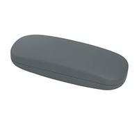 MoKo Estuche de Gafas Rígido de PU, Funda Protectora para Gafas Universal Anti-arañazos, Caja para Gafas Portátil para Hombre Mujer, Organizador para Gafas de Lectura Gafas Ópticas Gafas de Sol, Gris