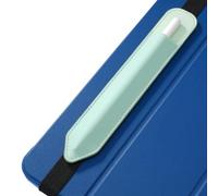 MoKo Estuche para lápices Compatible con el Apple Pencil (Pro y USB-C y 1.ª y 2.ª Gen), Bolsillo elástico Desmontable para lápiz óptico con Banda elástica adherida a la Funda del iPad, Verde Campo