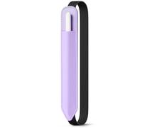 MoKo Estuche para lápices Compatible con el Apple Pencil (Pro y USB-C y 1.ª y 2.ª Gen), Bolsillo elástico Desmontable para lápiz óptico con Banda elástica adherida a la Funda del iPad, Púrpura Lavanda