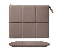 MoKo Funda Blanda para Tabletas de 9-11 Pulgada, Bolsa Suelta Compatible con iPad Pro 11" M4 2024, 11" iPad Air M2 2024, iPad 10a Gen. 10,9" 2022, Funda Protectora Resistente a Arañazos,Café