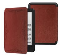 MoKo Funda Compatible con 6" Nuevo Kindle (11ª Generación 2024/2022), Carcasa Ligera Cubierta con Auto Activación/Reposo para Kindle 2024/2022 11ª Generación e-Reader, Estilo Vintage