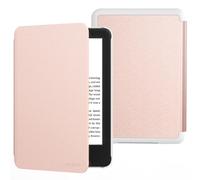 MoKo Funda Compatible con 6" Nuevo Kindle (11ª Generación 2024/2022), Carcasa Ligera Cubierta con Auto Activación/Reposo para Kindle 2024/2022 11ª Generación e-Reader, Oro Rosa