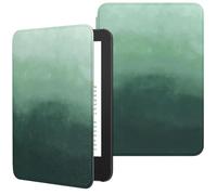 MoKo Funda Compatible con 6" Nuevo Kindle(11ª Generación 2024/2022) & Versión Internacional, Carcasa Ligera Cubierta con Auto Activación/Reposo para Kindle 2024 11ª Generación e-Reader, Pino Verde