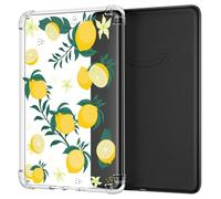 MoKo Funda Compatible con 7 Pulgadas Kindle Paperwhite (12.ª generación) 2024 / Kindle Colorsoft Signature Edition 2024, Cubierta Ultra Delgada Estuche Carcasa TPU Transparente, Limonero