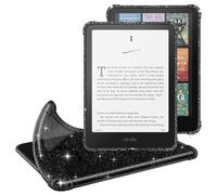 MoKo Funda Compatible con 7 Pulgadas Kindle Paperwhite (12.ª generación) 2024 / Kindle Colorsoft Signature Edition 2024, Cubierta Ultra Delgada Estuche Carcasa TPU Transparente, Negro Brillo