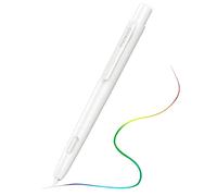 MoKo Funda Compatible con Apple Pencil 2ª Generación, Protectora Retráctil con Clip Resistente, PC Dura, Soporta Doble-Tap, Blanco
