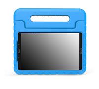 MoKo Funda Compatible con Galaxy Tab A 10.1, Carcasa Protectora para Niños Infantil Antigolpes con Mango Convertible para Samsung Galaxy Tab A 10.1" 2016 (SM-T580/T585), Azul