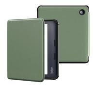 MoKo Funda Compatible con Kobo Libra Colour 7" 2024, Carcasa Delgada y Ligera de TPU con Auto Reposo/Activación Cubierta Inteligente Protectora para Kobo Libra Colour 2024, Celadon