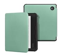 MoKo Funda Compatible con Kobo Libra Colour 7" 2024, Carcasa Delgada y Ligera de TPU con Auto Reposo/Activación Cubierta Inteligente Protectora para Kobo Libra Colour 2024, Agave Verde