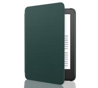 MoKo Funda Compatible con lectores electrónicos de 6" (11.ª generación 2024/2022), Cierre Magnético Carcasa Ligera con Auto Sueño/Estela,No para TCL Remarkable Kobo, Verde Noche