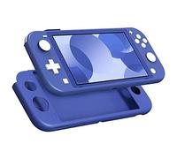 MoKo Funda Compatible con Nintendo Switch Lite, Carcasa Protectora de Silicona Case Resistente Anti-Arañazo Cover Accesorios Compatible con Switch Lite Consola y Mando, Azul