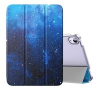 MoKo Funda Compatible con Nuevo iPad Mini 6ª Generación 8.3" 2021 (iPad Mini 6 8.3-Inch), Delgado y Ligero Protector con Magnética Función de Cargar/Par y Auto Sueño/Estela, Noche de Estrella Azul