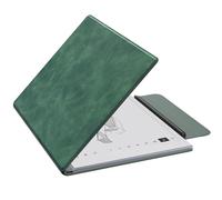 MoKo Funda Compatible con Remarkable Tablet 2 10,3" 2020 Tableta, Funda Folio Ligera Magnética con Hebilla Protectora Ancha para Lápiz, Carcasa Delgada PU para Remarkable 2 2020, Verde Jade