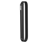 MoKo Funda de Lápiz para Apple Pencil Pro, Apple Pencil (USB-C), Apple Pencil 1ª/2ª Generación, Apple Pencil Funda con Cremallera y Banda Elástica para Tableta de 9,7"-12,9", Negro
