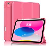MoKo Funda Delgada para iPad A16 11", iPad 11.ª/10.ª Gen, Rojo