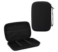 Moko Funda GPS 7 Pulgadas para Garmin, Tomtom y Magellan, Negro | Protección Antigolpes, Interior de Terciopelo Suave, Bolsillo de Malla, Cierre con Cremallera, Ideal para Viajes