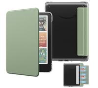 MoKo Funda Magnética Desmontable para 7" E-Reader 12.ª Gen 2024 y Color 2024/2025, Cubierta Trasera a Prueba de Arañazos Ligera con Auto Sueño/Estela, No Apto con BOOX y Kobo, Celadon
