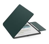 MoKo Funda Magnética para Kindle Scribe 11" (3ª Generación) y Kindle Scribe Colorsoft (1ª Generación), Funda de Folio Premium de PU con Cierre de lápiz y Auto Sueño/Estela, Verde Noche