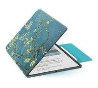 MoKo Funda Magnética para Kindle Scribe 11" (3ª Generación) y Kindle Scribe Colorsoft (1ª Generación), Funda de Folio Premium de PU con Cierre de lápiz y Auto Sueño/Estela, Bloom de Albaricoque