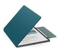 MoKo Funda Magnética para Kindle Scribe 11" (3ª Generación) y Kindle Scribe Colorsoft (1ª Generación), Funda de Folio Premium de PU con Cierre de lápiz y Auto Sueño/Estela, Gem Verde