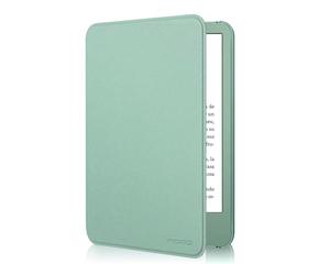 MoKo Funda para 6" Amazon Kindle Basic 11ª Gen 2024/2022, Verde Matcha | Carcasa Ligera, Activación/Suspensión Automática, Resistente al Agua, para 6" Amazon Kindle Basic 11ª Gen 2024/2022