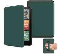 MoKo Funda para 7" Ebook Reader(12ª Generación-2024) y E-Reader 2024/2025, Funda Ligera con Correa Auto Wake/Sleep para Ebook Reader 2024, No para TCL Remarkable Kobo, Verde Noche