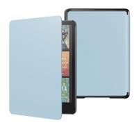 MoKo Funda para 7" Kindle Paperwhite 12ª Generación 2024 & Kindle Colorsoft Signature Edition 2024, PC Estuche Carcasa Estilo Niños con Auto Sueño/Estela, Azul Cielo