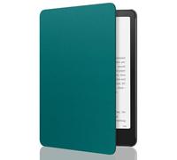 MoKo Funda para 7" Kindle Paperwhite 12ª Generación 2024 & Kindle Colorsoft Signature Edition 2024, PC Estuche Carcasa Estilo Niños con Auto Sueño/Estela, Verde Jade