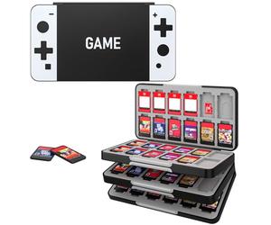 MoKo Funda para Almacenamiento de Juegos Compatible con Nintendo Switch
