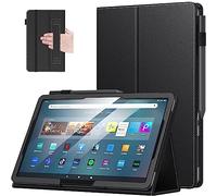 Moko Funda para Amazon Fire MAX 11 Tablet (13ª Generación, 2023 Versión) 11" - Carcasa Delgada con Soporte Plegable para Kindle Fire 11 Tablet con Auto Activación/Reposo, Negro