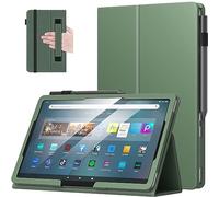 MoKo Funda para Amazon Fire MAX 11 Tablet (13ª Generación, 2023 Versión) 11" - Carcasa Delgada con Soporte Plegable para Kindle Fire 11 Tablet con Auto Activación/Reposo, Celadon