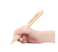 MoKo Funda para Apple Pencil 1ª Generación, Funda Protectora de Apple Pencil 1ª Generación Agarre Ergonómico con Clip Incorporado, Cubierta Ligera de Punta Retráctil Anti-arañazos, Beige