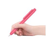 MoKo Funda para Apple Pencil 1ª Generación, Funda Protectora de Apple Pencil 1ª Generación Agarre Ergonómico con Clip Incorporado, Cubierta Ligera de Punta Retráctil Anti-arañazos, Rojo Sandía