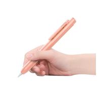 MoKo Funda para Apple Pencil 1ª Generación, Funda Protectora de Apple Pencil 1ª Generación Agarre Ergonómico con Clip Incorporado, Cubierta Ligera de Punta Retráctil Anti-arañazos, Rosa Naranja