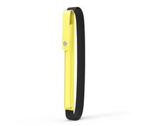 MoKo Funda para Apple Pencil Pro, Apple Pencil 1ra/2da Gen, USB-C, PU para lápiz iPad con Hebilla y Banda elástica para Sujetar al Estuche del iPad, Limón Amarillo