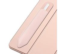 MoKo Funda para Apple Pencil Pro, Apple Pencil (USB-C), Apple Pencil 1ª/2ª Generación, Funda Elástica Adhesiva de Bolsillo para Lápiz Fijar a Funda de iPad para Lápices Stylus - Oro Rosa
