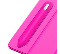 MoKo Funda para Apple Pencil Pro, Apple Pencil (USB-C), Apple Pencil 1ª/2ª Generación, Funda Elástica Adhesiva de Bolsillo para Lápiz Fijar a Funda de iPad para Lápices Stylus, Pitaya Roja